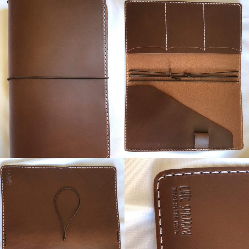 Chic Sparrow Standard Deluxe Traveler's Notebook